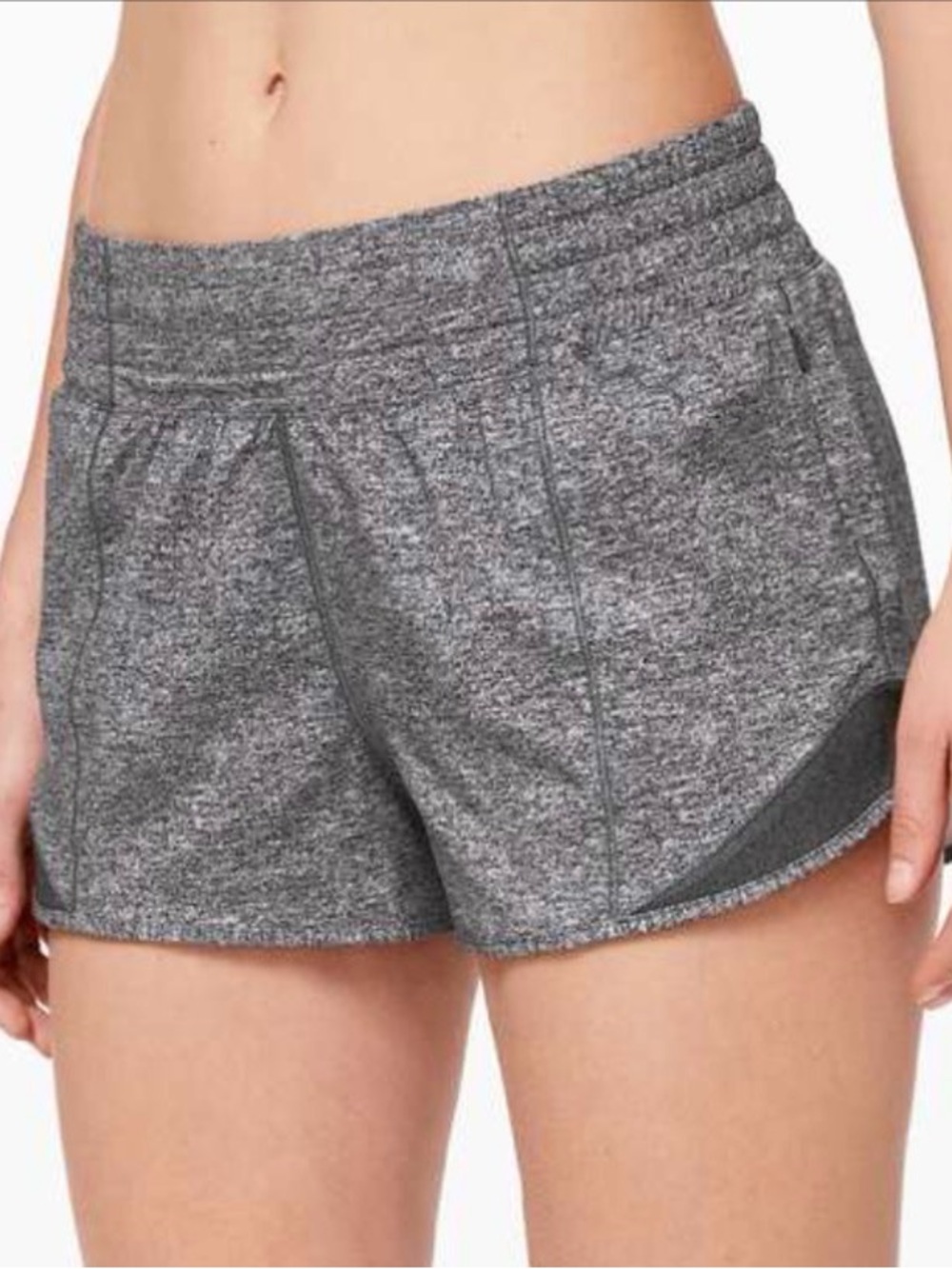 Women's Gray Lulu Shorts - Sz 10